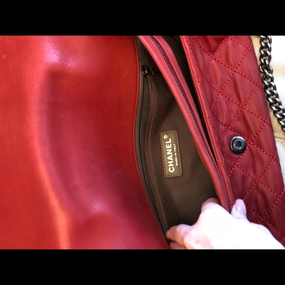 SOLD❌Chanel Crossbody Red Classic Bag - Picture 8 of 8